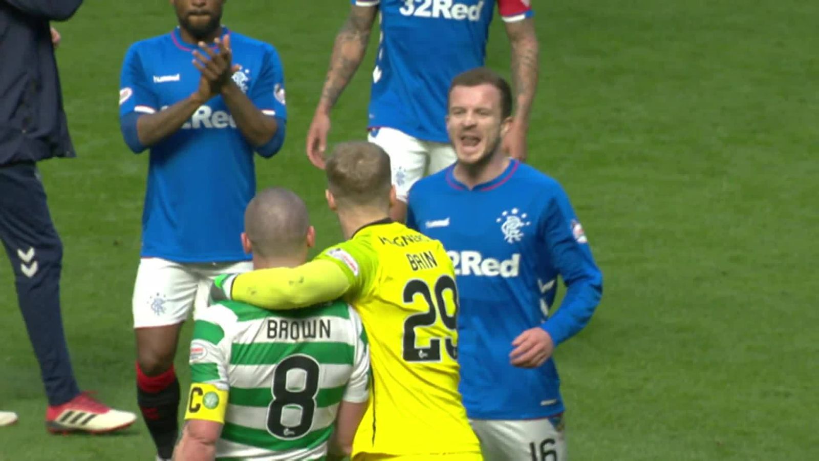 Trouble Flares Up After Celtic Beat Rangers In Old Firm Clash At ...