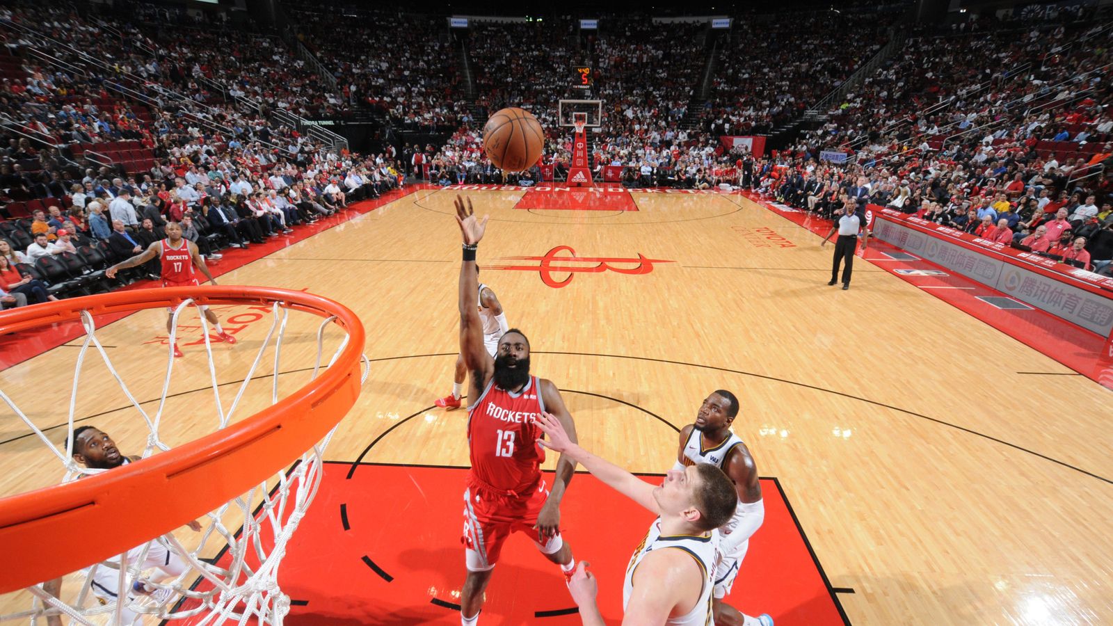 James Harden throws down monster dunk in Houston Rockets win over