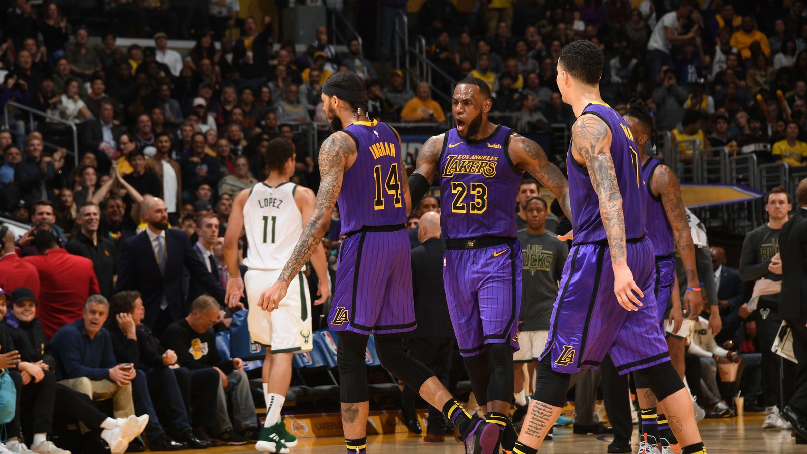 LeBron James frustrated as late turnovers cost Los Angeles Lakers in loss to Milwaukee ...
