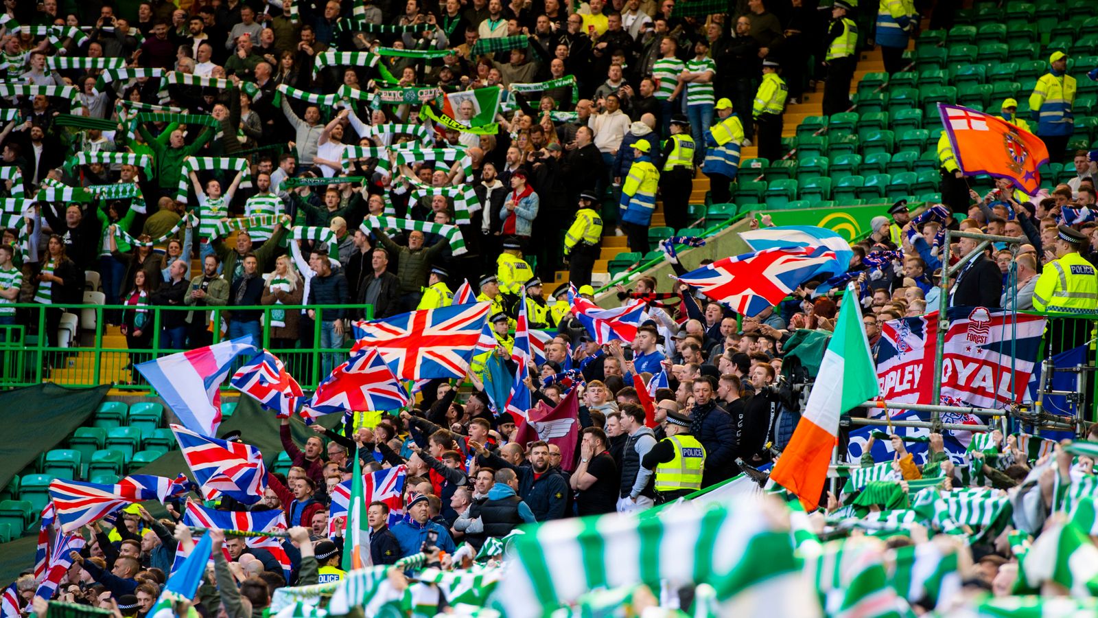 Three people stabbed in Glasgow after Celtic vs Rangers match