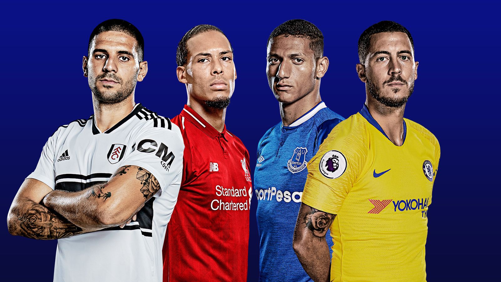 Essential stats ahead of Sky Sports' live Premier League games this