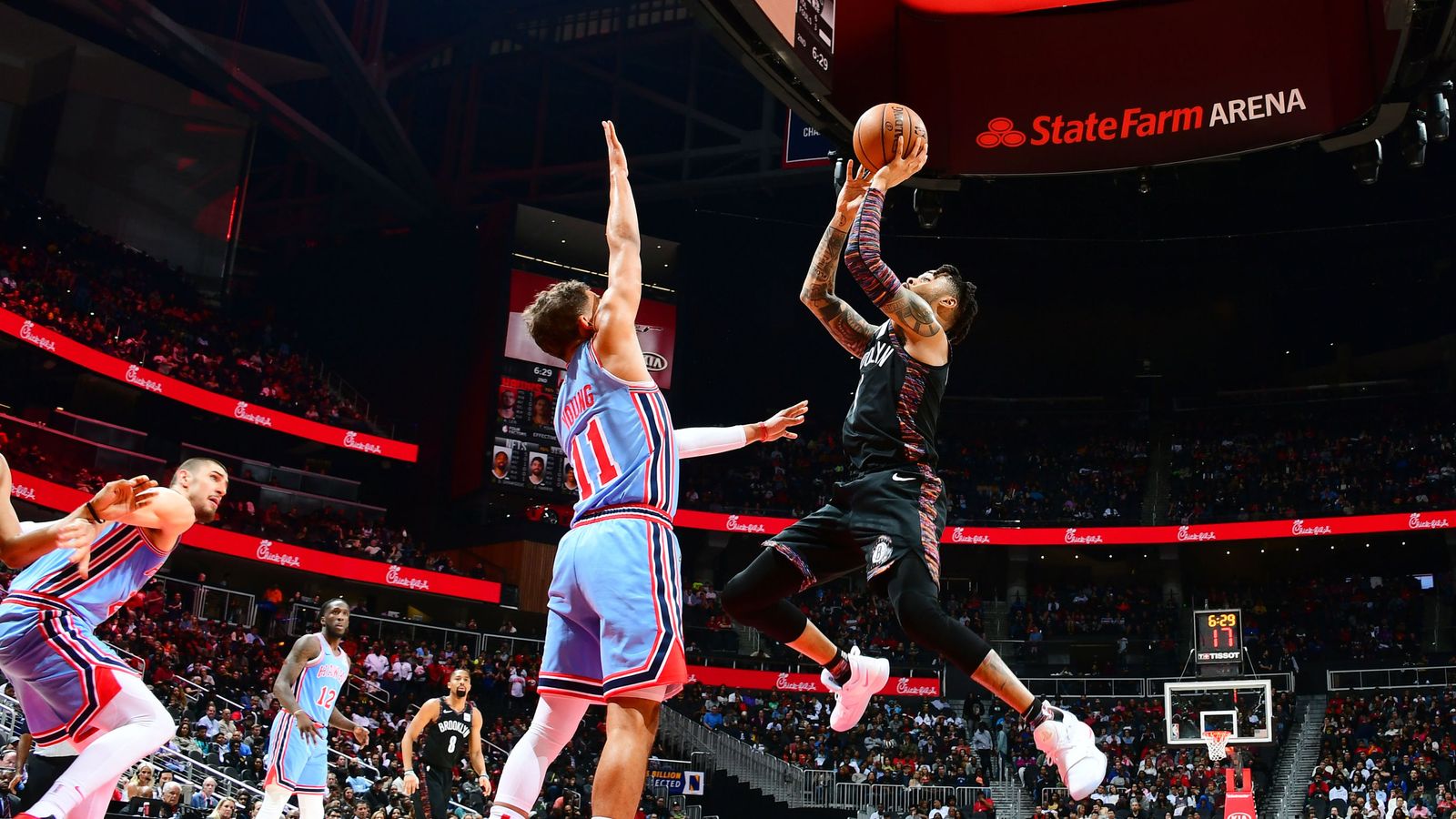 Nets 114112 Hawks NBA News Sky Sports