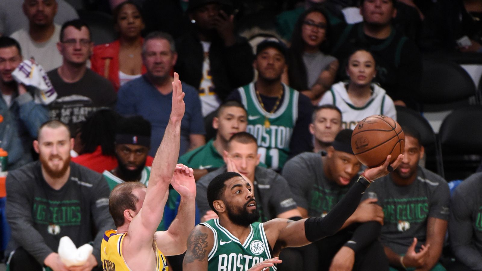 Kyrie Irving Scores 30 Points As Boston Celtics Extend Los Angeles ...