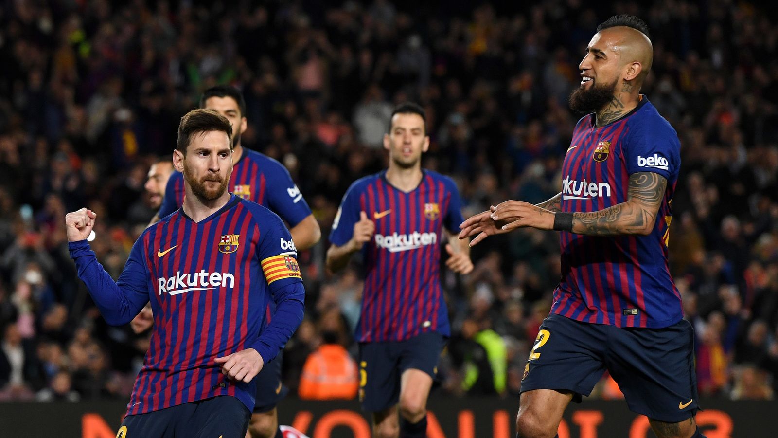 La Liga: Lionel Messi on target as Barcelona win, Atletico keep pressure on  | Football News | Sky Sports