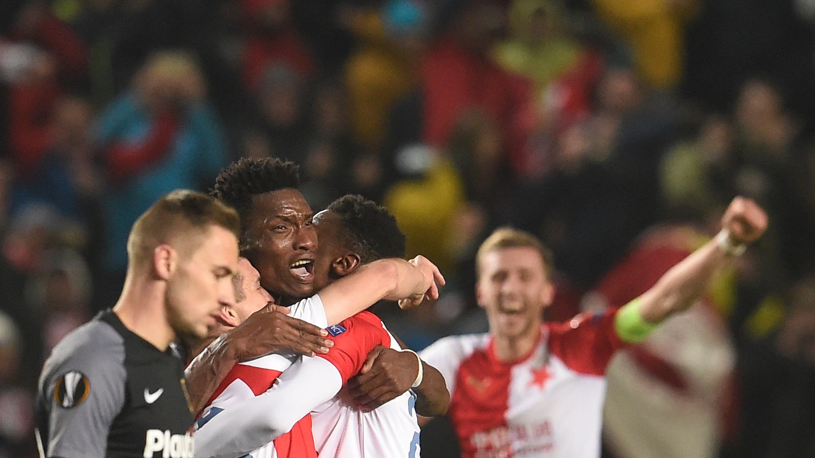 Sevilla crash out of Europa League after remarkable Slavia Prague comeback