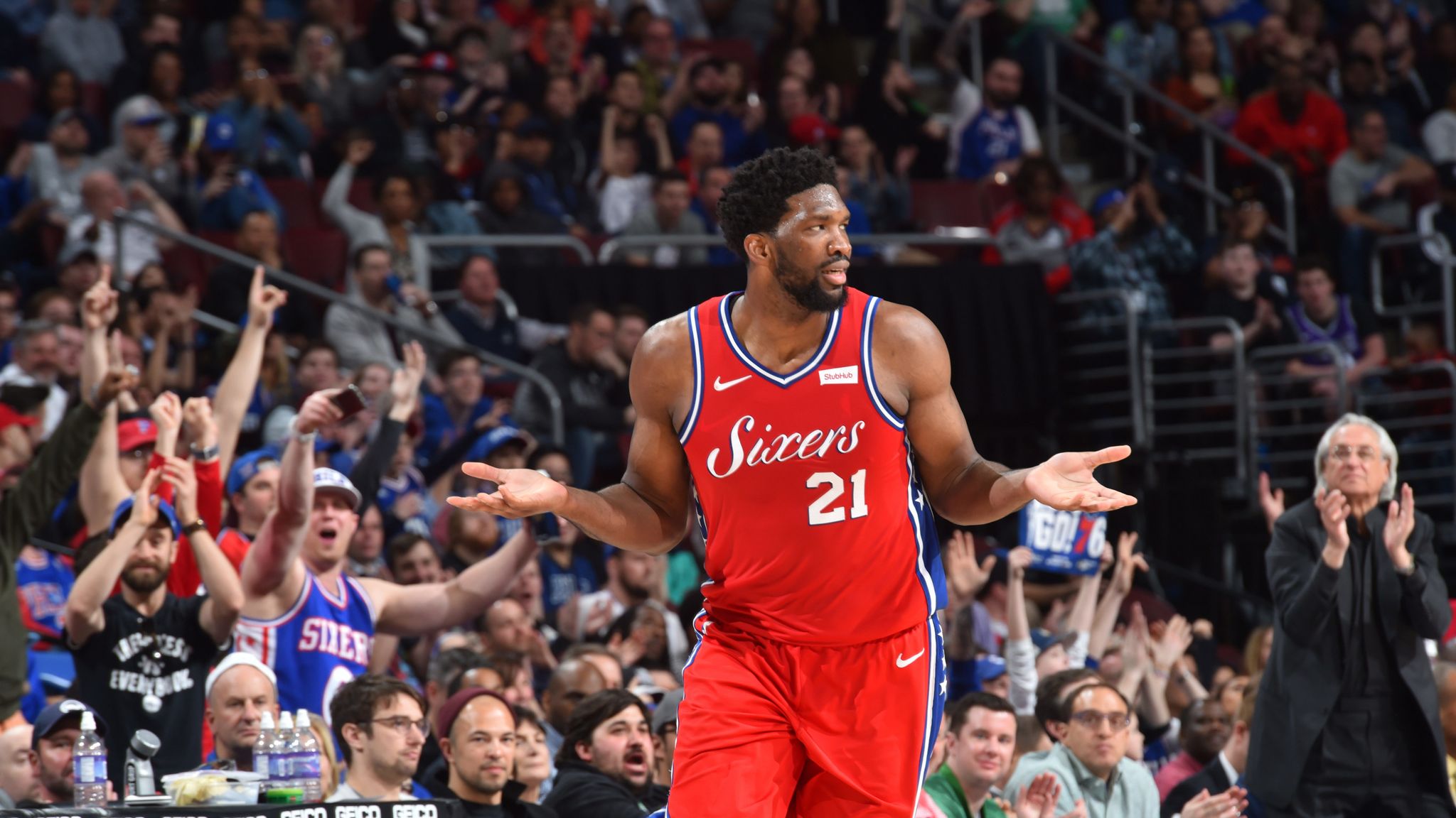 Which Sixers center would you rather hang with: Joel Embiid or Boban  Marjanovic?