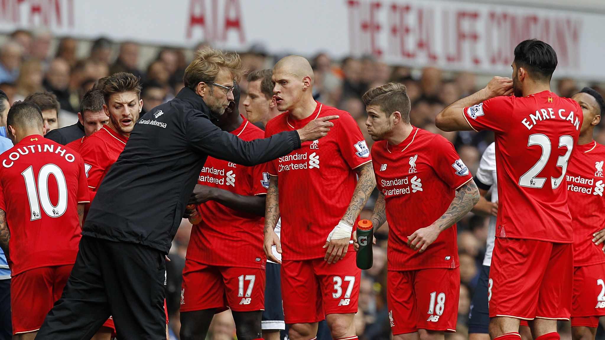 Jurgen Klopps First Liverpool Line Up Where Are They Now Football