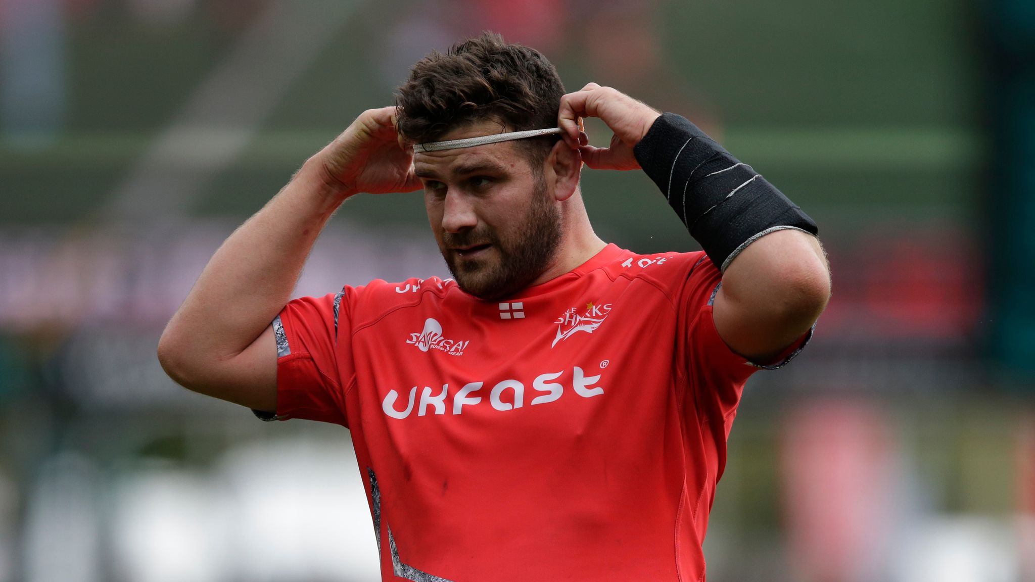 Newcastle lock Calum Green accused of biting Sale's Rob Webber | Rugby ...