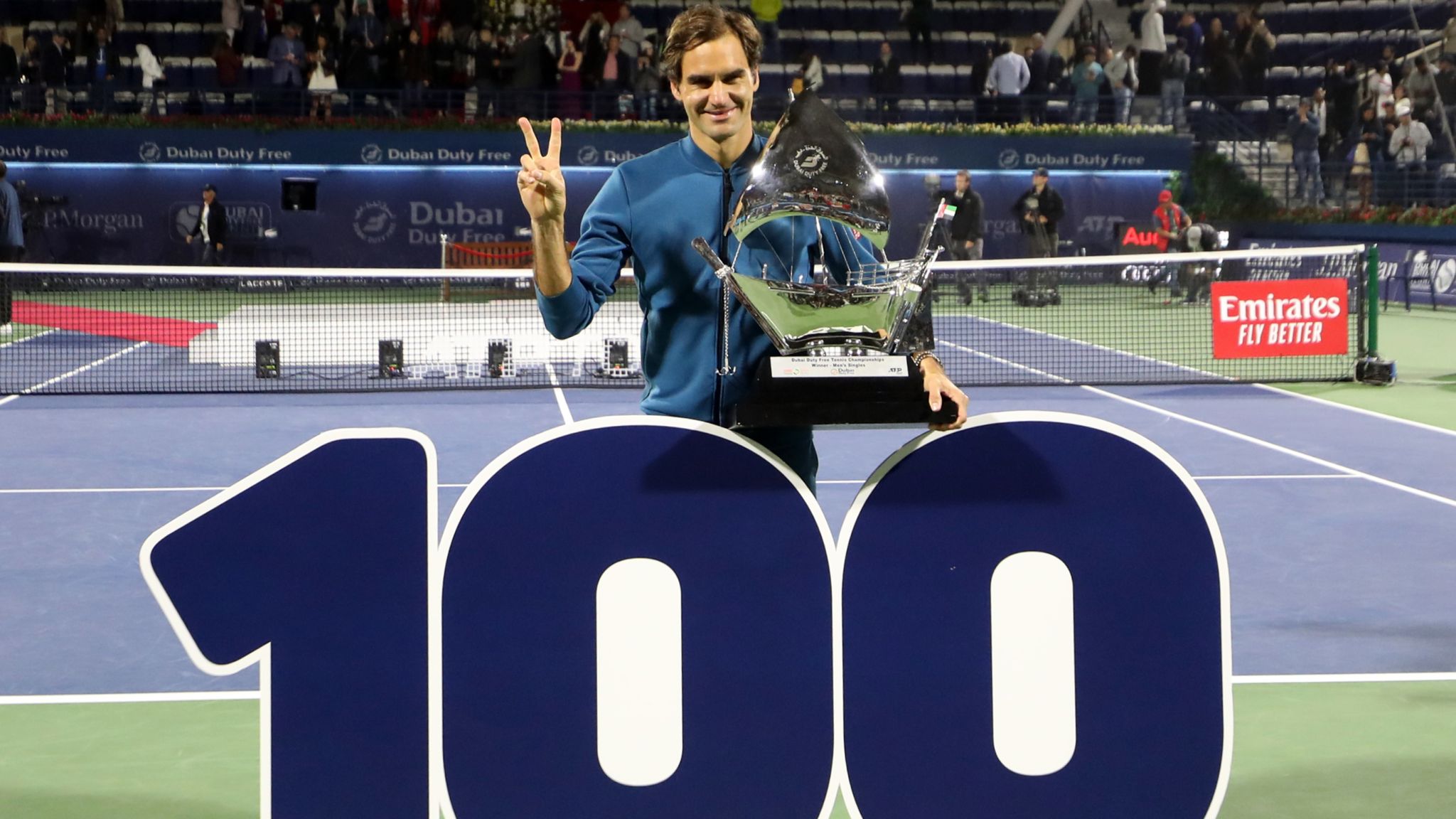 Roger Feder, tennis news: Dubai Championships results, ATP singles title