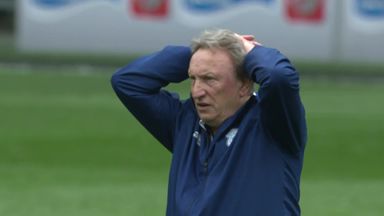 Warnock stares out officials | Video | Watch TV Show | Sky Sports