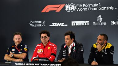 Australian GP: Team principals' presser