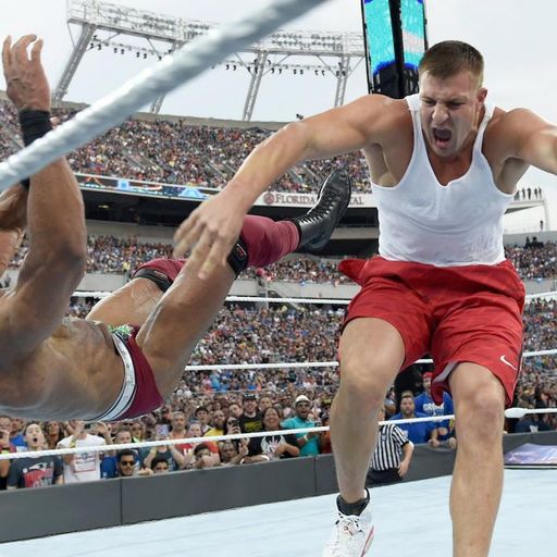 Should WWE bring in Gronk for WrestleMania?