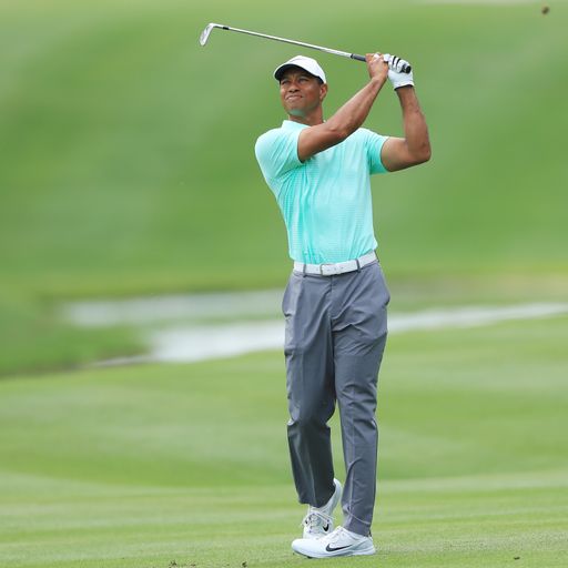 WATCH: Woods and Na have fun at 17