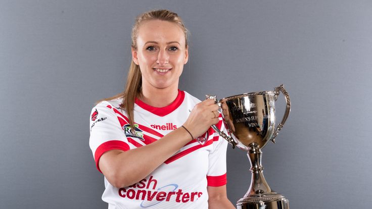 23/02/2019 - Rugby League - Women's Super League Conference - Leeds Beckett University, Headingley, England - St Helens' Jodie Cunningham