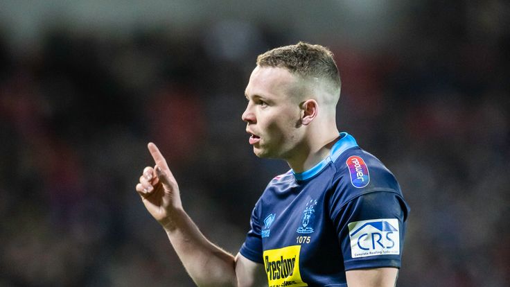 Picture by Allan McKenzie/SWpix.com - 31/01/2019 - Rugby League - Betfred Super League - St Helens v Wigan Warriors - The Totally Wicked Stadium, Langtree Park, St Helens, England - Wigan's Liam Marshall.