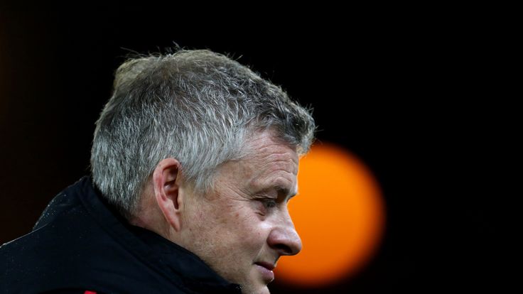 Ole Gunnar Solskjaer during the FA Cup Quarter Final match between Wolverhampton Wanderers and Manchester United at Molineux on March 16, 2019 in Wolverhampton, England. (Photo by Catherine Ivill/Getty Images)