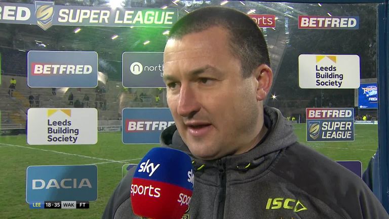 Wakefield head coach Chris Chester tells Sky Sports his side put in the complete performance in victory at Leeds