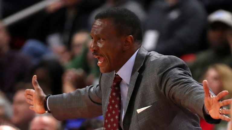 Head caoch Dwane Casey demands more from his players