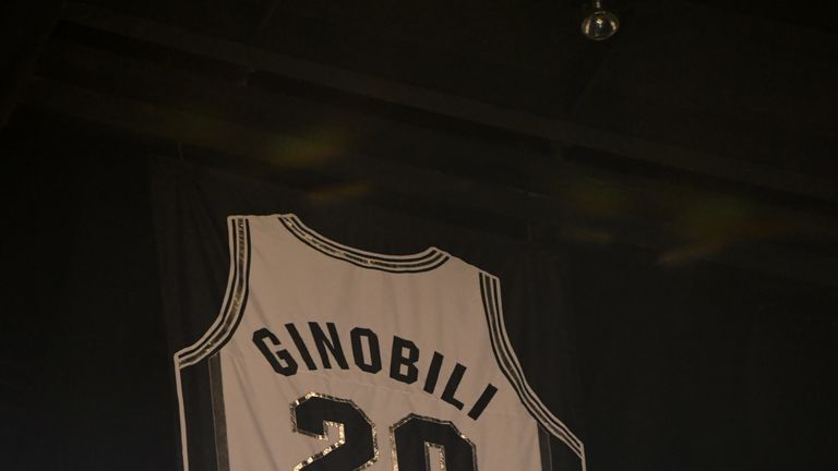 Spurs retire Manu Ginobili's jersey vs Cavaliers (video) - Sports