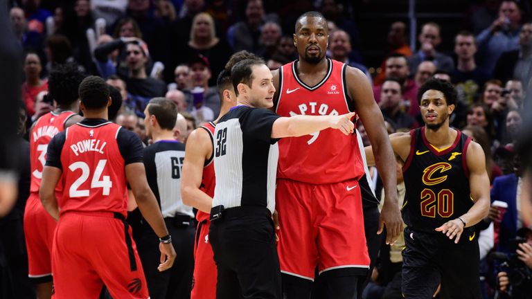 Serge Ibaka is ejected after his brawl with Marquese Chriss