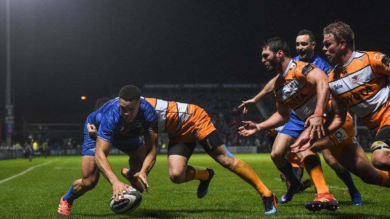 Adam Byrne was one of three try scorers as Leinster recorded victory over the Cheetahs on Friday