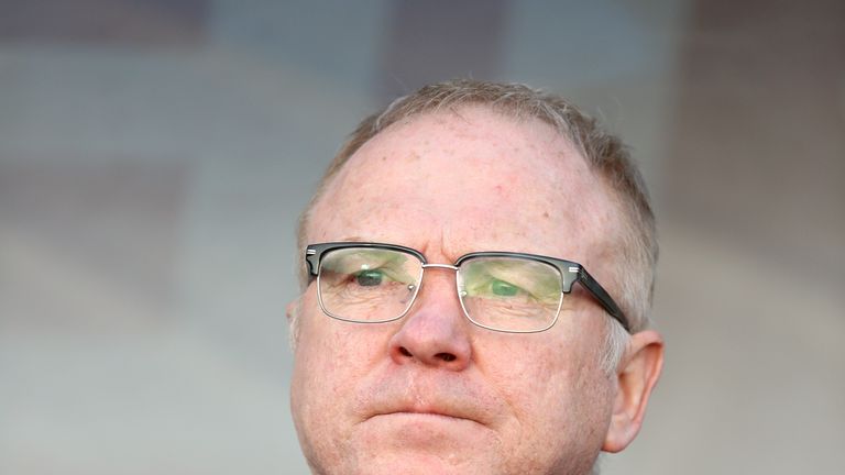 Alex McLeish has said he will &#39;continue to do my job&#39;