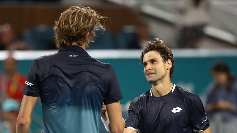 Alexander Zverev suffered another early exit as a disappointing 2019 continued with defeat to David Ferrer