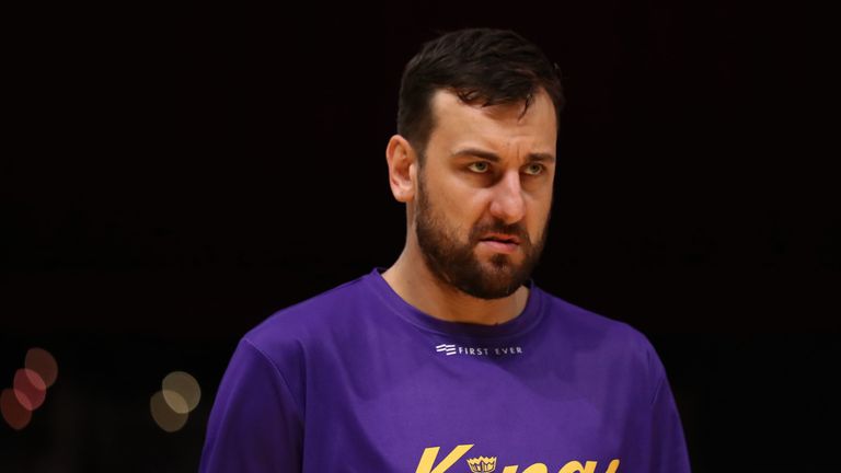 Andrew Bogut plays for the Sydney Kings but his season has ended in the playoffs of Australia’s NBL