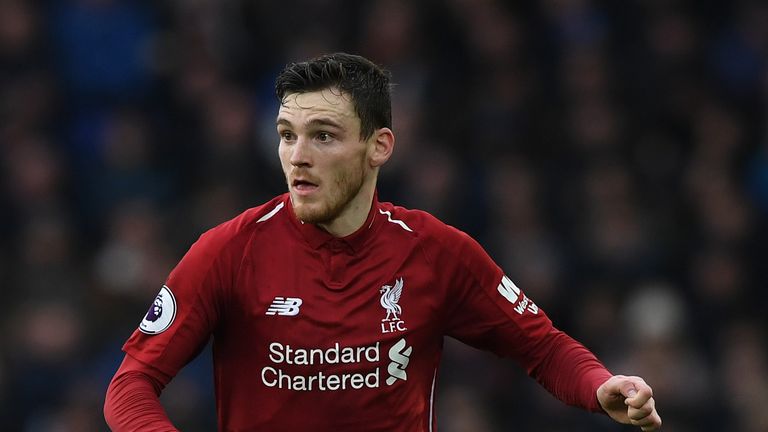 Andy Robertson is in contention after dental surgery ruled him out of the Kazakhstan loss