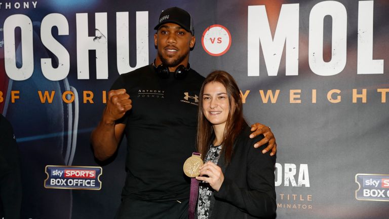 Anthony Joshua, Katie Taylor 