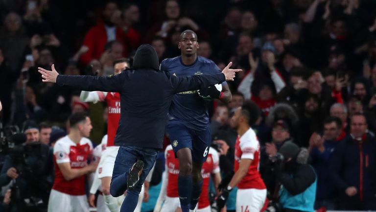 LONDON, ENGLAND - MARCH 10: xxx during the Premier League match between Arsenal FC and Manchester United at Emirates Stadium on March 10, 2019 in London, United Kingdom. (Photo by Catherine Ivill/Getty Images)