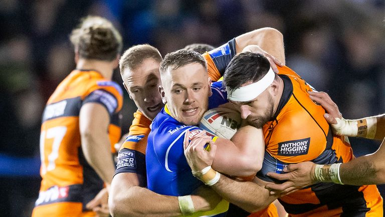 Highlights from the Halliwell Jones Stadium, where the Wolves ran out comfortable winners over the Tigers on Friday night.