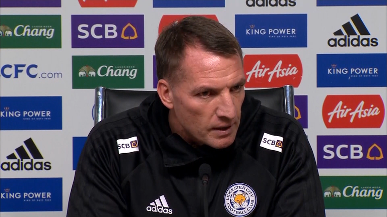 Brendan Rodgers' first press conference as Leicester City manager