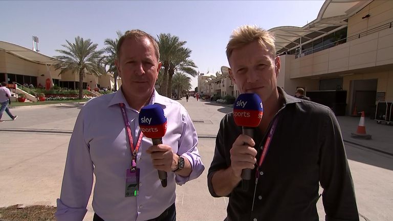 Martin Brundle and Simon Lazenby