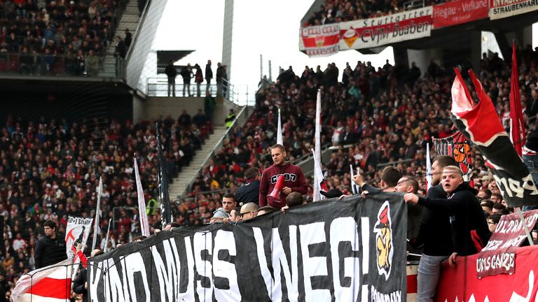 Safe standing has been used in a host of Bundesliga grounds since 2004