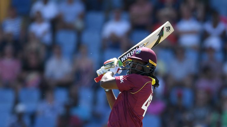 Chris Gayle, Windies, ODI vs England in St Lucia