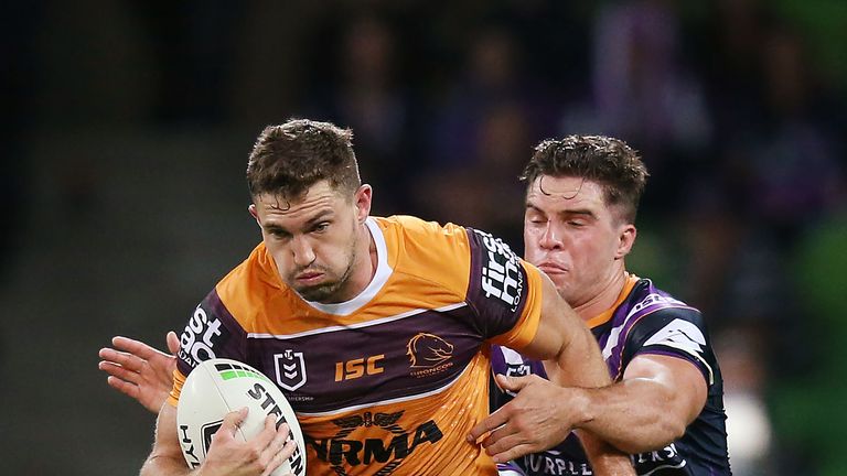 Broncos winger Corey Oates is relishing the prospect of facing McGuire