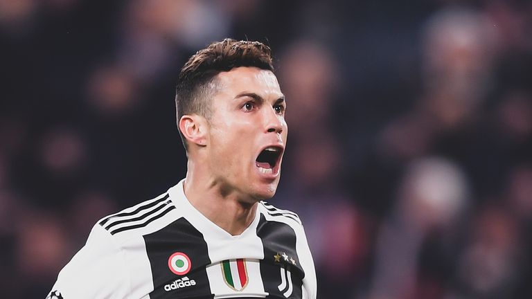 Juventus player Cristiano Ronaldo
