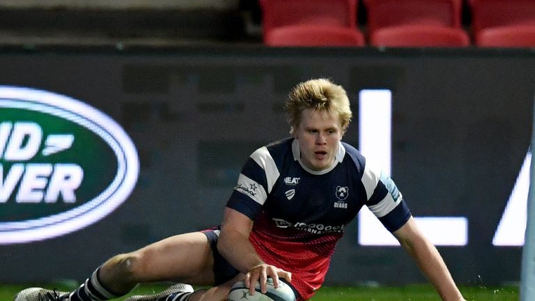 Dan Thomas scored the first try of the game after just two minutes