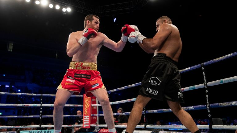 British heavyweight boxer Kash Ali disqualified for biting opponent David  Price