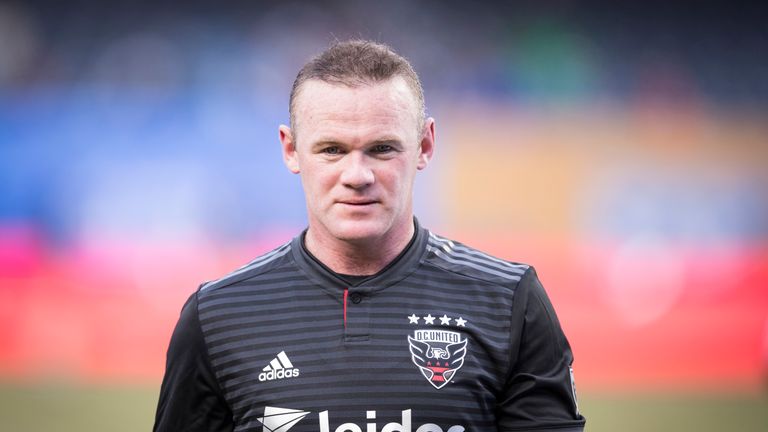 Wayne Rooney scored a hat-trick in DC United&#39;s 5-0 win over Real Salt Lake