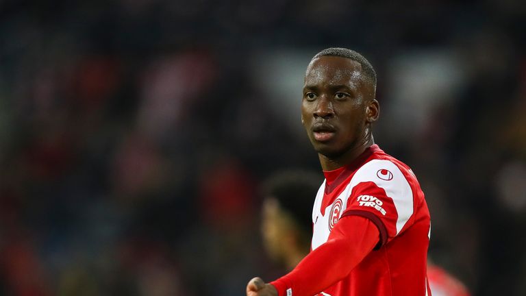 Dodi Lukebakio has been on loan at Fortuna Dusseldorf