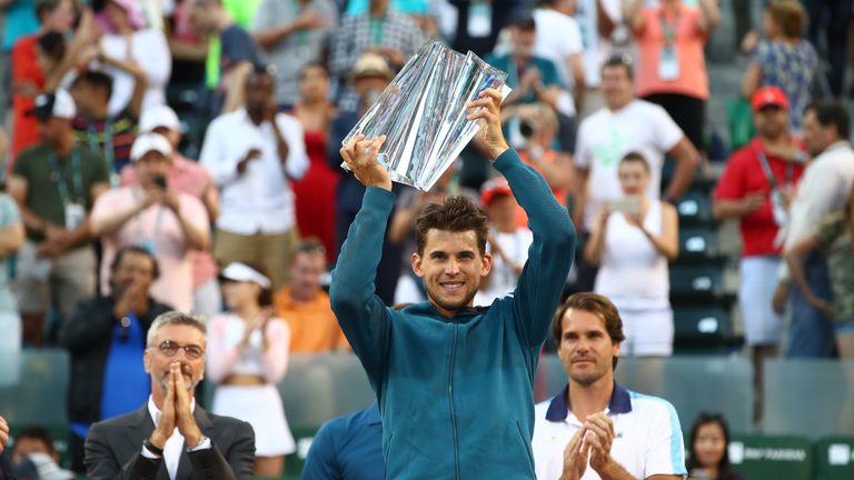 Thiem had lost each of his two previous Masters finals