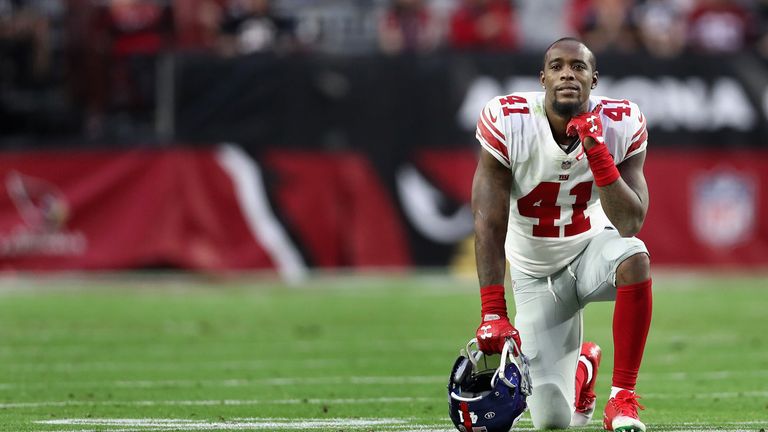 Dominique Rodgers-Cromartie during his time with the New York Giants