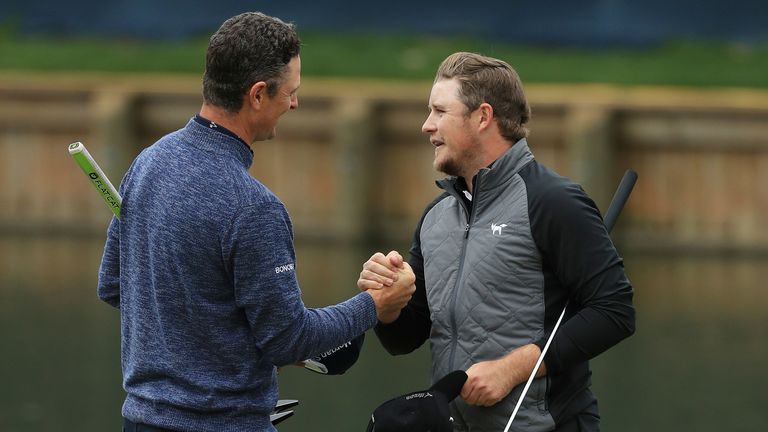 Eddie Pepperell and Justin Rose, Players Championship R4