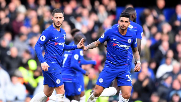 Eden Hazard's stoppage-time strike salvaged a point for Chelsea