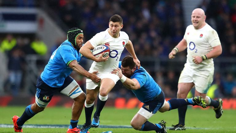 Ben Youngs during the RBS Six Nations match between England and Italy at Twickenham Stadium on February 26, 2017 in London, England.