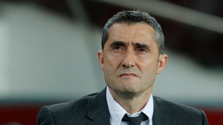 Ernesto Valverde expects a difficult battle whoever Barcelona face in the quarter-finals