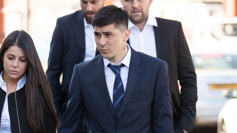 Fernando Forestieri was acquitted of racially aggravated harassment at Mansfield Magistrates' Court on Wednesday