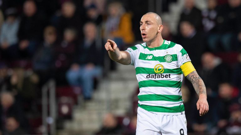 Celtic captain Scott Brown